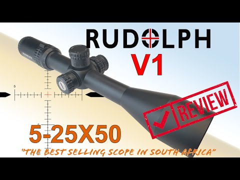 Load and play video in Gallery viewer, Rudolph V1 FFP 5-25X50 T9 IR MRAD Zero Stop
