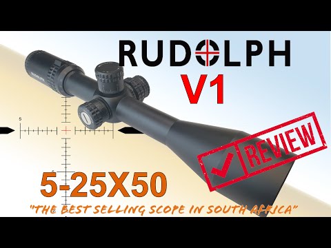 Load and play video in Gallery viewer, Rudolph V1 FFP 5-25X50 T9 IR MRAD Zero Stop