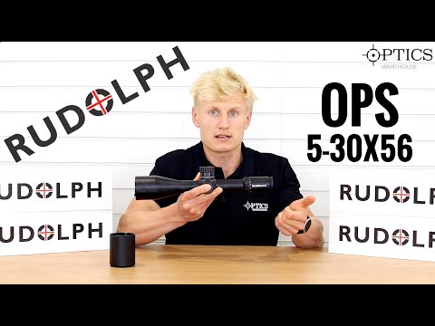 Load and play video in Gallery viewer, Rudolph OPS 5-30X56 T9 FFP IR MRAD