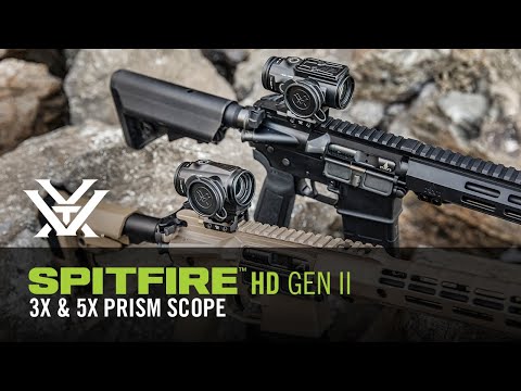 Load and play video in Gallery viewer, Vortex Spitfire™ HD GEN II 3X Prism Scope