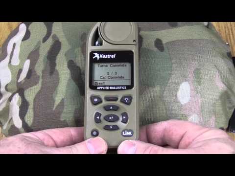 Load and play video in Gallery viewer, Kestrel 5700 Elite Weather Meter with LiNK and Applied Ballistics - Tan