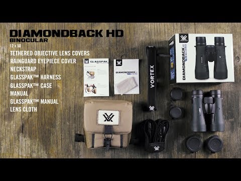 Load and play video in Gallery viewer, Vortex Diamondback HD 12x50 Binocular