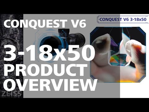 Load and play video in Gallery viewer, Zeiss Conquest V6 3-18x50 RET 6 Target Turrets
