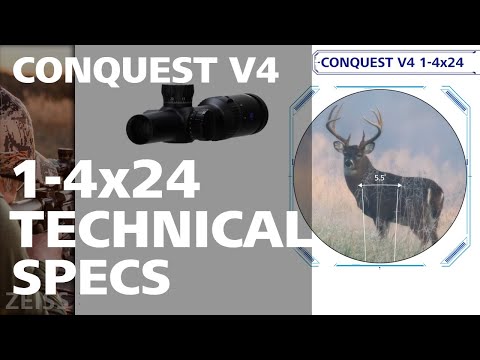 Load and play video in Gallery viewer, Zeiss Conquest V4 1-4x24 Illum Ret. 60