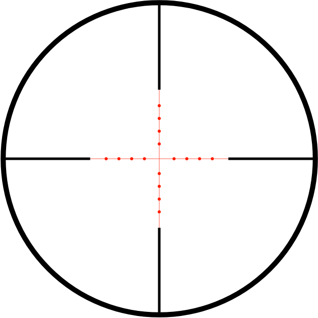 Load image into Gallery viewer, Hawke Vantage 3-9x40 AO IR (Mil Dot)