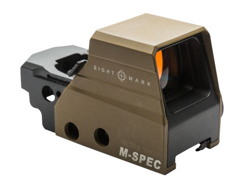 Sightmark Ultra Shot M-Spec FMS Reflex Sight - Dark Earth Sightmark Ultra Shot M-Spec FMS Reflex Sight - Dark Earth