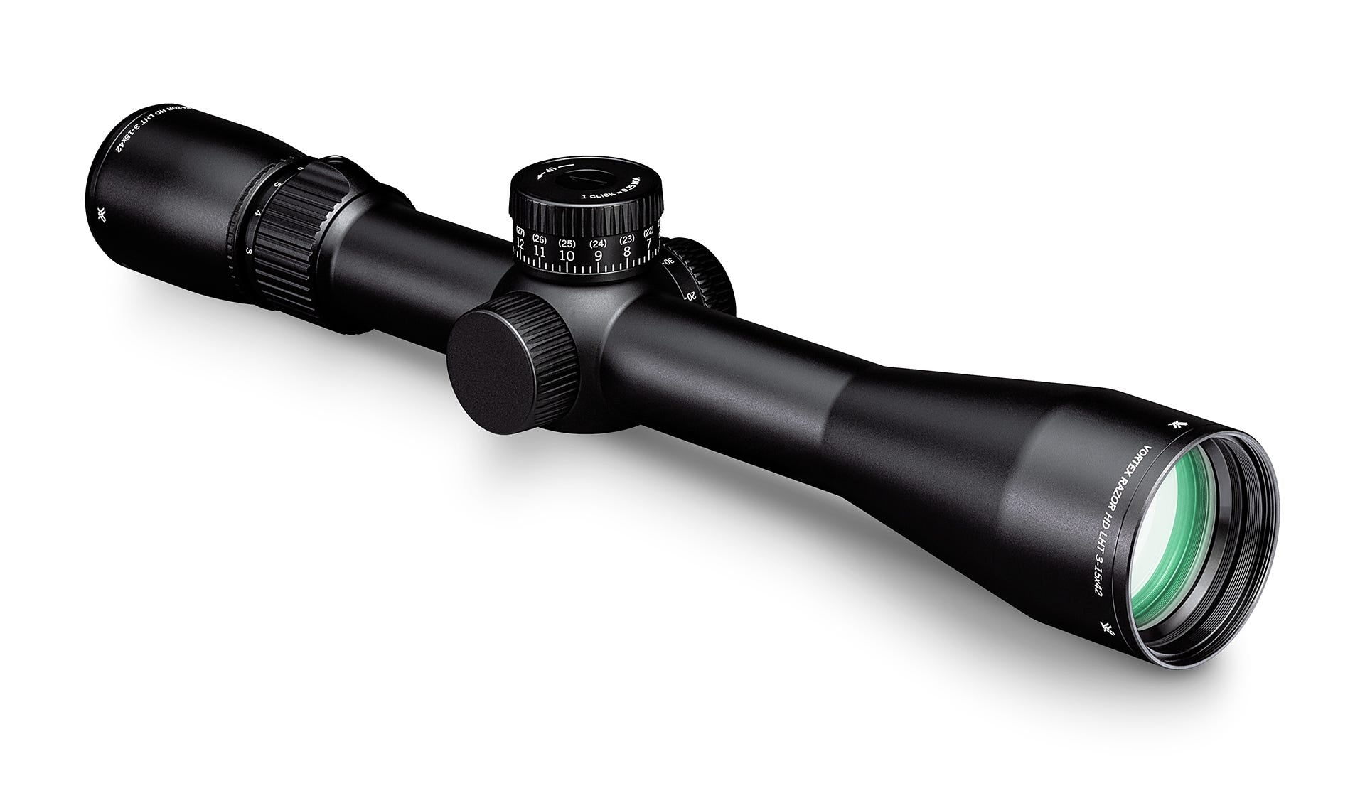 RAZOR® HD LHT™ 3-15X42 HSR-5i (MRAD) Reticle | 30 mm Tube