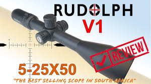 Rudolph V1 5-25x50 FFP w/zero stop Review