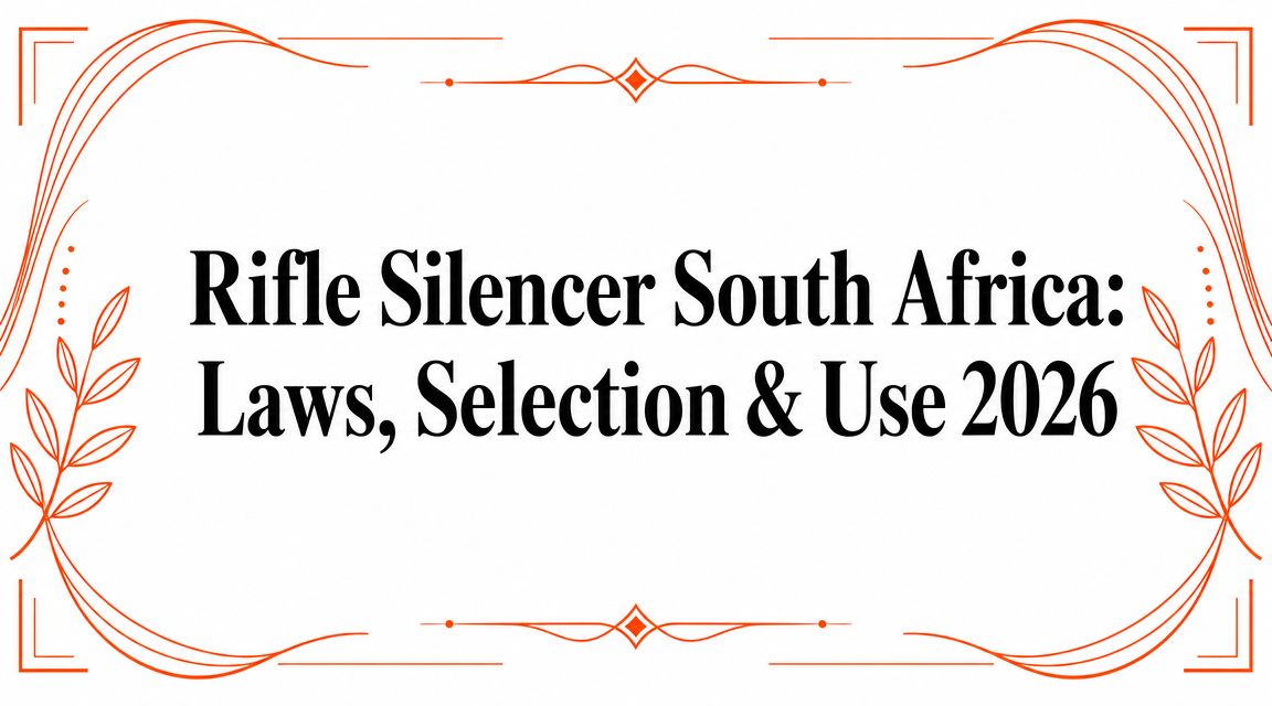 Rifle Silencer South Africa: Laws, Selection & Use 2026 – KarooOutdoor.Com