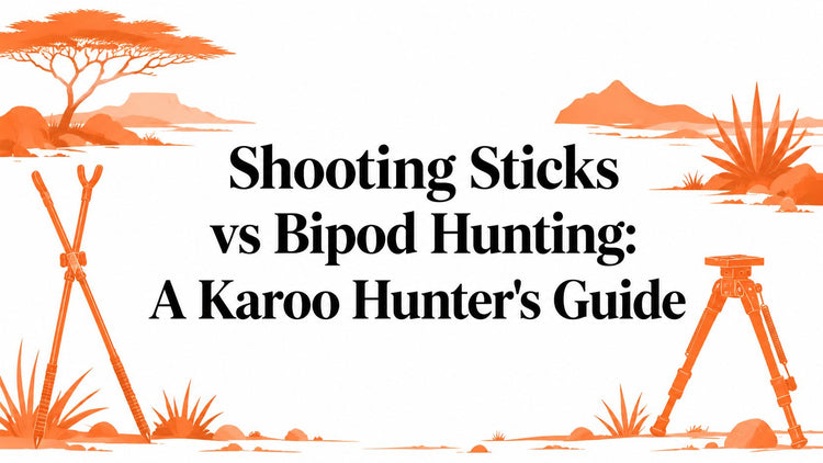 Shooting Sticks vs Bipod Hunting: A Karoo Hunter's Guide