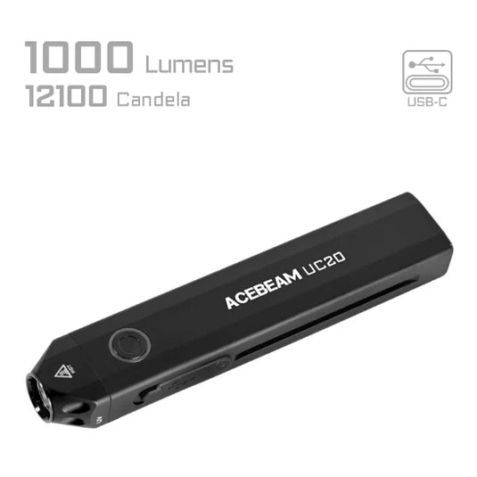 Acebeam UC20 Black 1000lm/220m