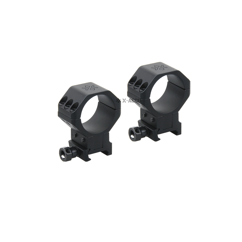 Load image into Gallery viewer, X-ACCU 34mm Adjustable Elevation Picatinny Rings
