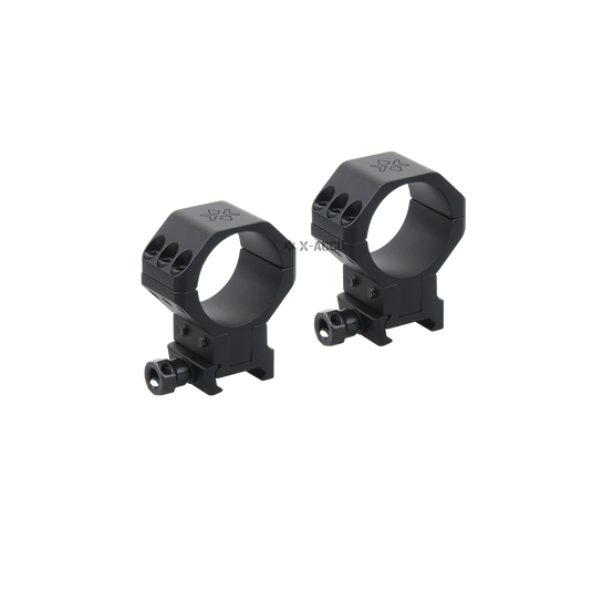 X-ACCU 34mm Adjustable Elevation Picatinny Rings