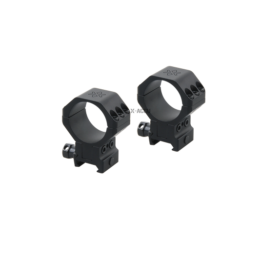 X-ACCU 34mm Adjustable Elevation Picatinny Rings