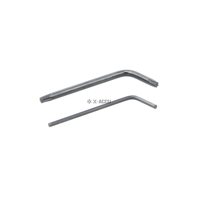 Load image into Gallery viewer, X-ACCU 34mm Adjustable Elevation Picatinny Rings
