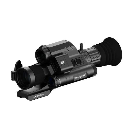 DNT Optics TNC4K219R – ThermNight 4K Thermal & Night Vision Multispectral Scope with LRF, Ballistic Calculator, Charger and Batteries