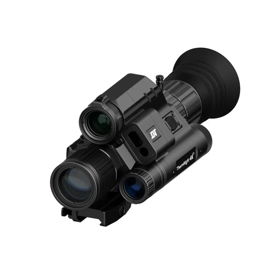 DNT Optics TNC4K219R – ThermNight 4K Thermal & Night Vision Multispectral Scope with LRF, Ballistic Calculator, Charger and Batteries
