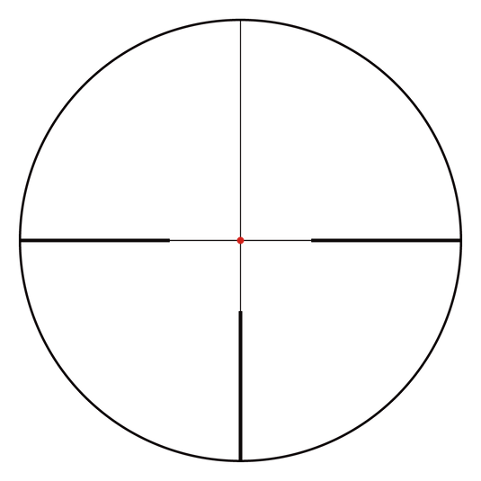 Vector Constantine 1-10x24 Fiber Dot Reticle
