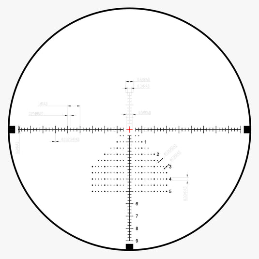 AKRA GENESIS X 5-20x50 FFP MRAD