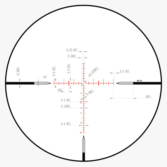 AKRA GENESIS X 3-15x44 SFP MRAD