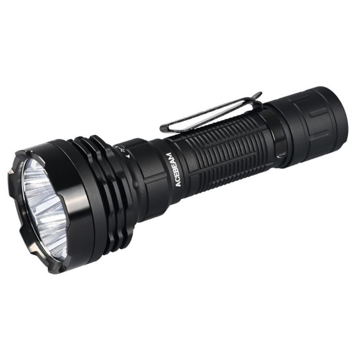 Load image into Gallery viewer, Acebeam P18 Quad-Core Flashlight - 5000 Lumens, Black
