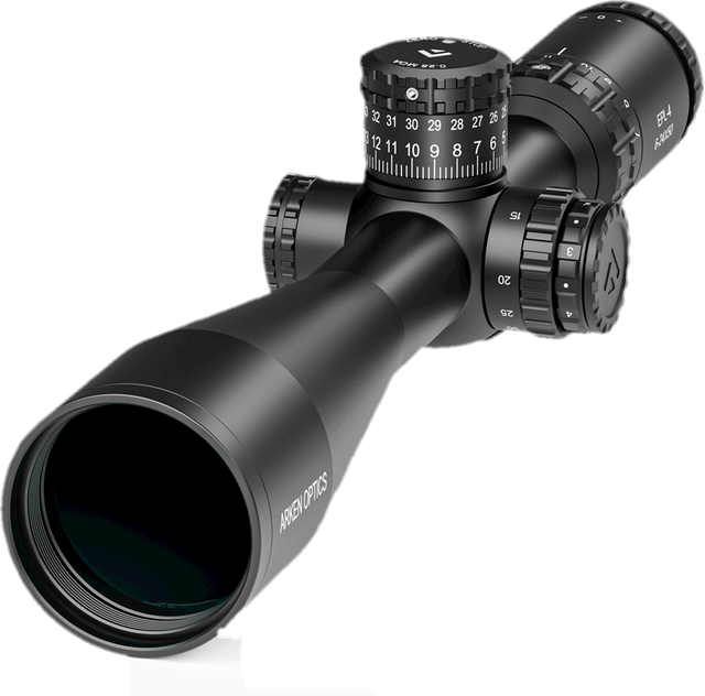 Load image into Gallery viewer, Arken EPL4 6-24x50 FFP MOA VHR/VPR Illuminated Reticle with Zero Stop - 30mm Tube
