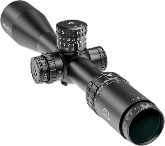 Arken EPL4 6-24x50 FFP MOA VHR/VPR Illuminated Reticle with Zero Stop - 30mm Tube