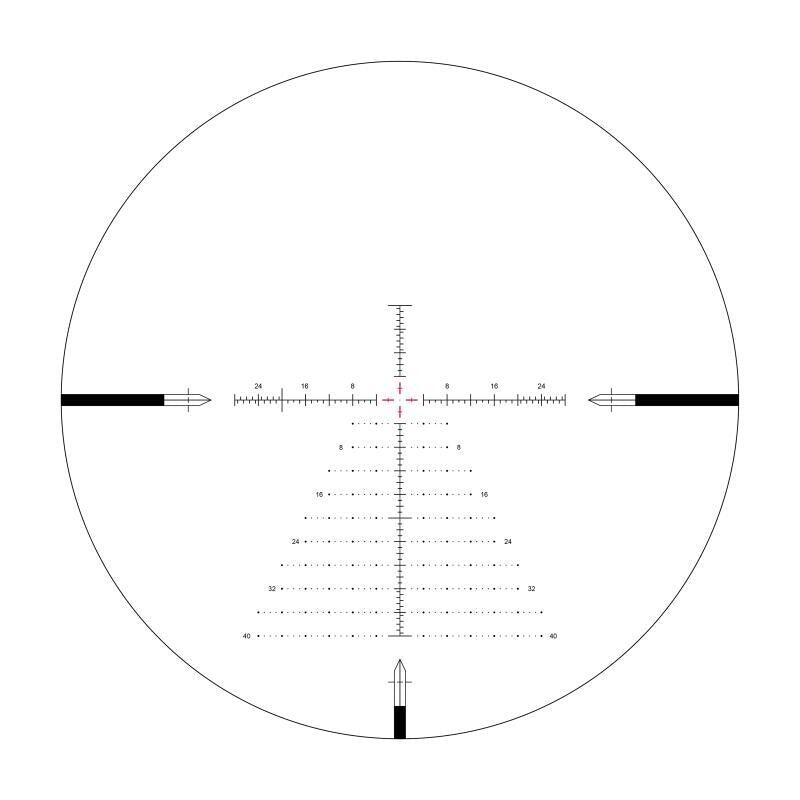 Load image into Gallery viewer, EP5 5-25X56 FFP MOA VPR Reticle with Zero Stop - 34mm Tube
