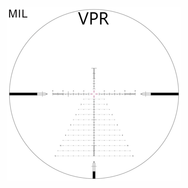 Load image into Gallery viewer, Arken EPL4 6-24×50 FFP MIL VPR Illuminated Reticle with Zero Stop – 30mm Tube
