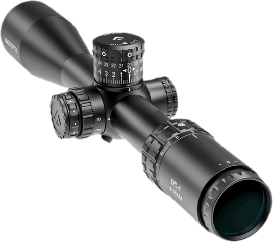 Arken EPL4 6-24x50 FFP MOA VHR Illuminated Reticle with Zero Stop - 30mm Tube