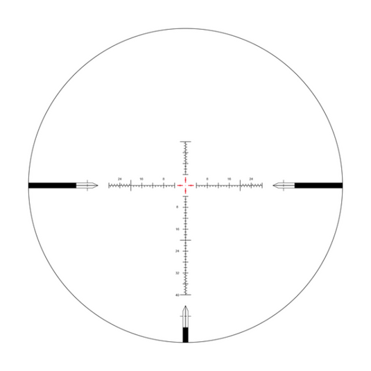 Arken EPL4 6-24x50 FFP MOA VHR Illuminated Reticle with Zero Stop - 30mm Tube