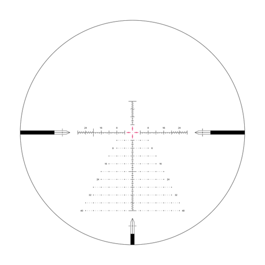 Arken EPL4 6-24×50 FFP MOA VPR Illuminated Reticle with Zero Stop – 30mm Tube