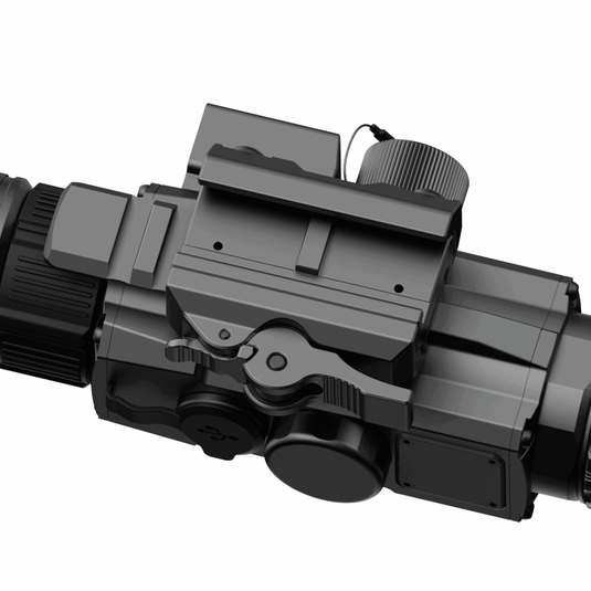 DNT Optics HS225R - Hydra-LRF 256x192 25mm Multi-Function Thermal Scopewith LRF, Ballistic Calculator, Charger and Batteries