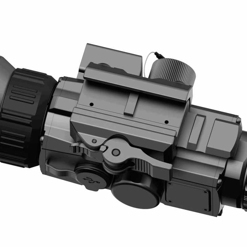 Load image into Gallery viewer, DNT Optics HS650R - Hydra-LRF 640x512 50mm Multi-Function Thermal Scopewith LRF, Ballistic Calculator, Charger and Batteries
