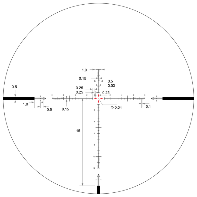 Load image into Gallery viewer, Arken EPL4 4-16x44 FFP MOA VHR Illuminated Reticle with Zero Stop - 30mm Tube
