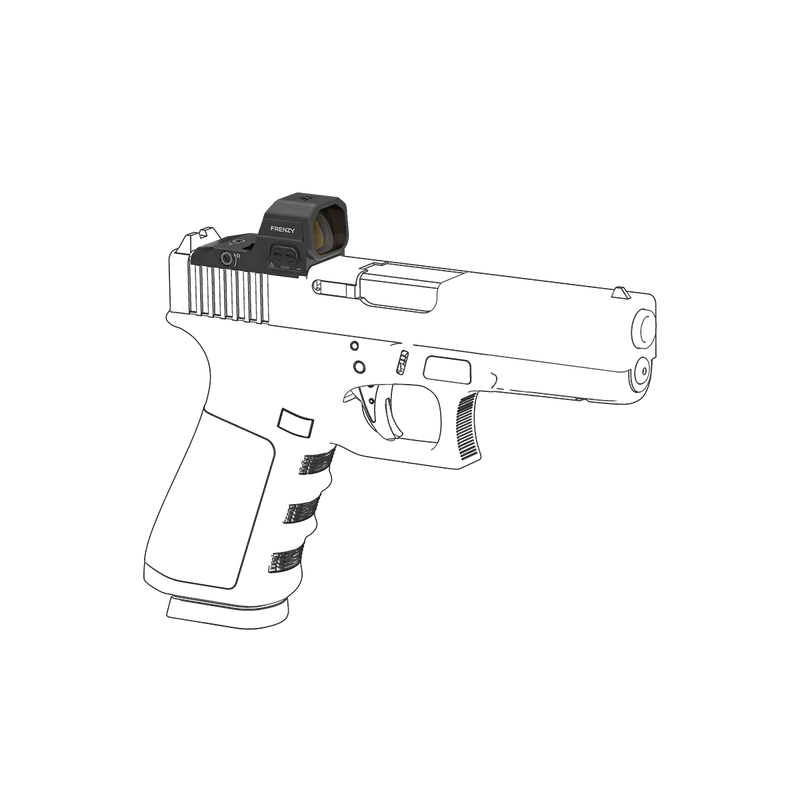 Load image into Gallery viewer, Vector Optics Frenzy 1x16x21 Standard MOS Red Dot Sight
