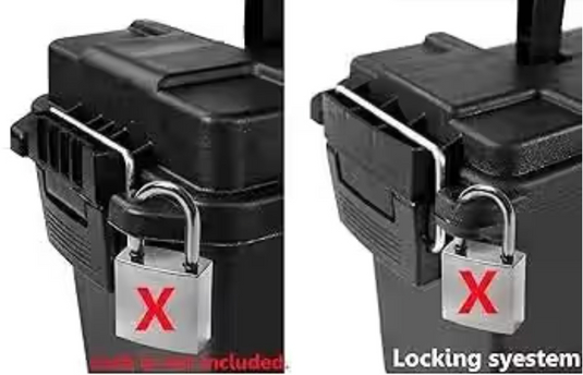 GLARY COMBO AMMO CASE (Small plus Medium, 2 in 1)