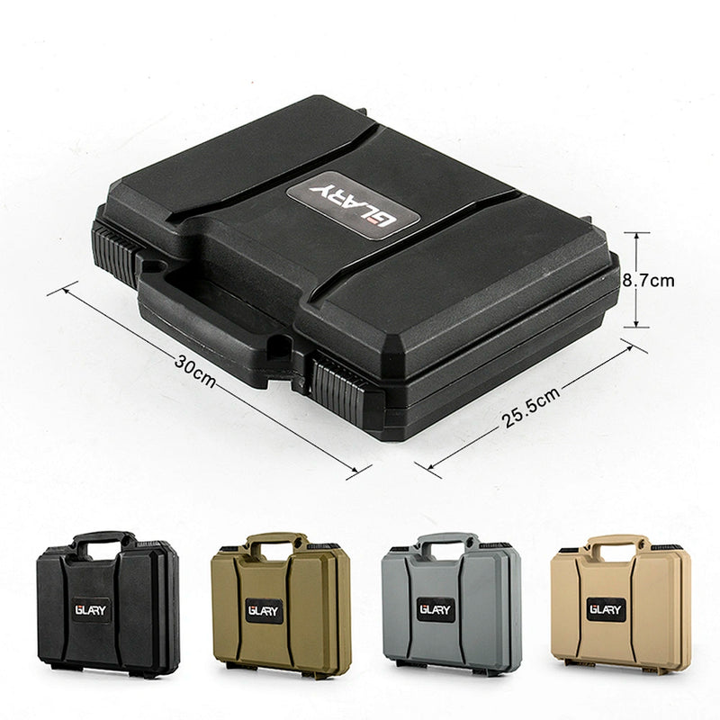 Load image into Gallery viewer, Glary Handgun Case Black
