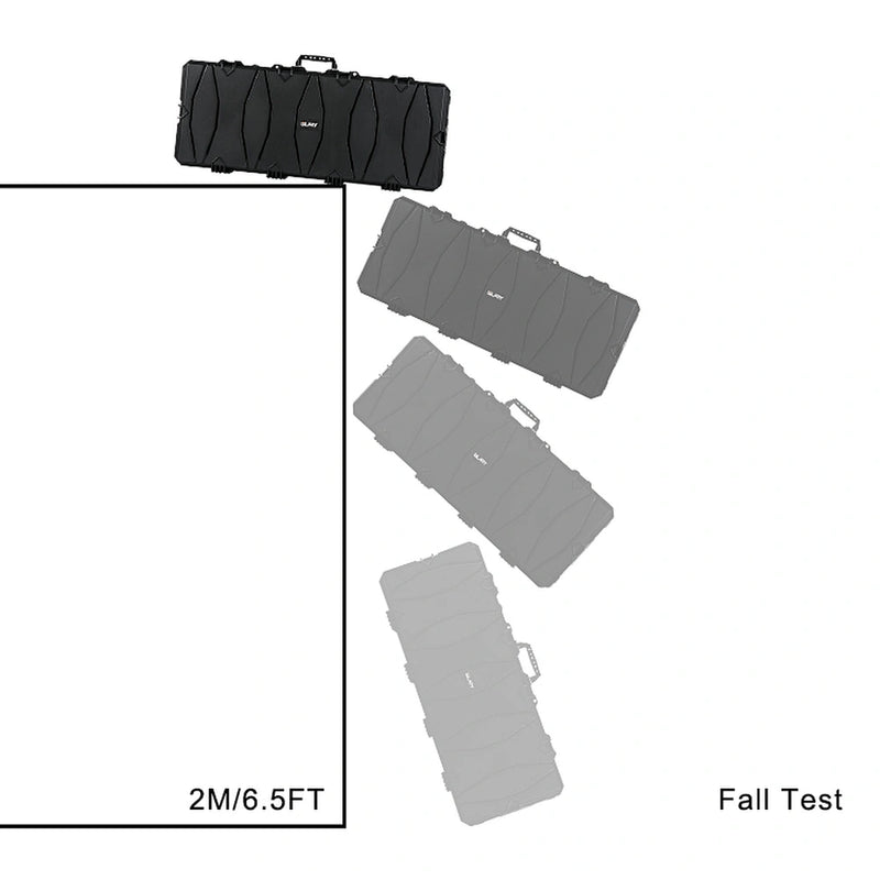 Load image into Gallery viewer, Glary Tactical Rifle Case 46&quot; Black
