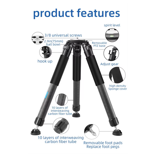 Jager Bobcat ST-402J Tripod Combo