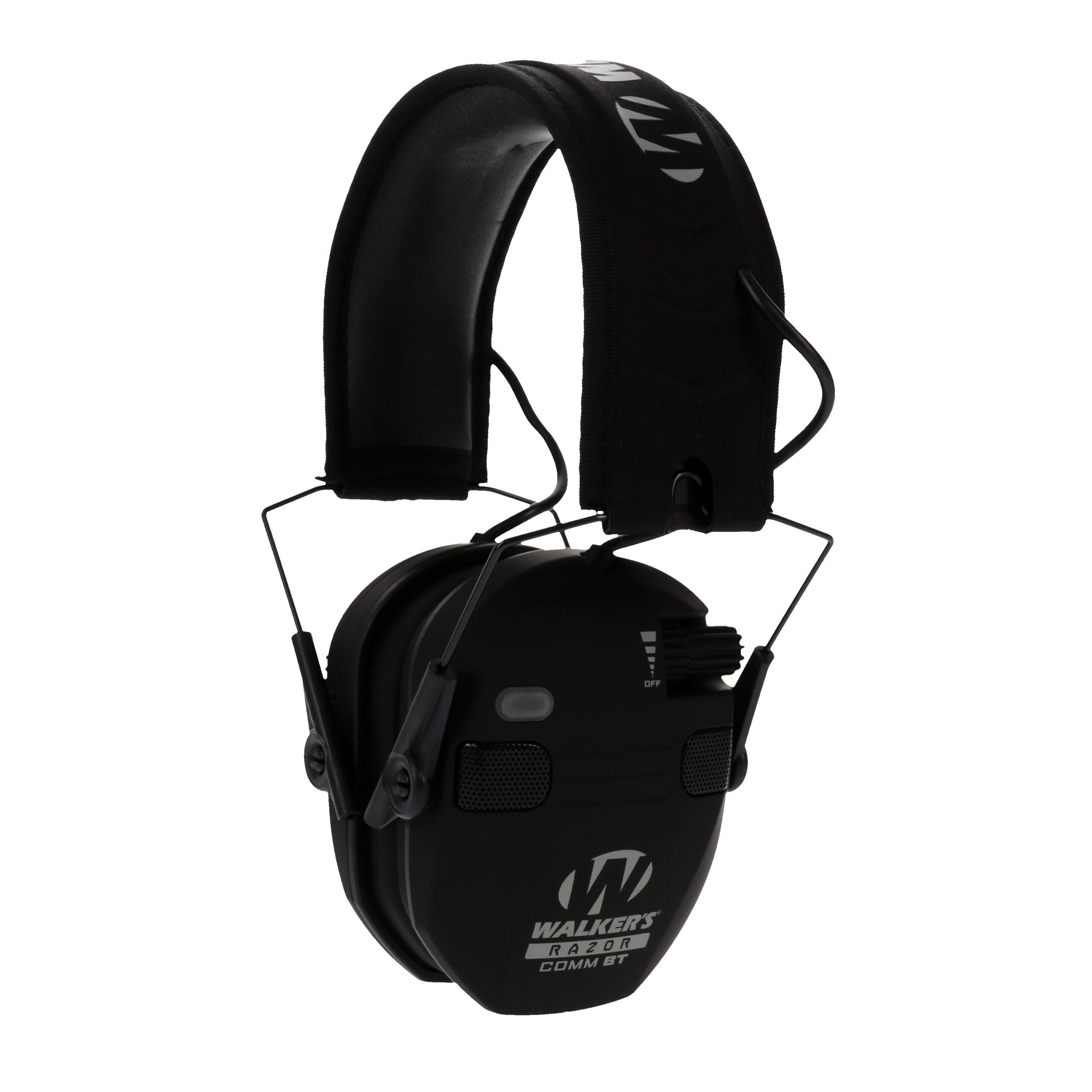 Walker Razor Slim Comm Electronic Muff Black Bluetooth 23db Ear Protec ...