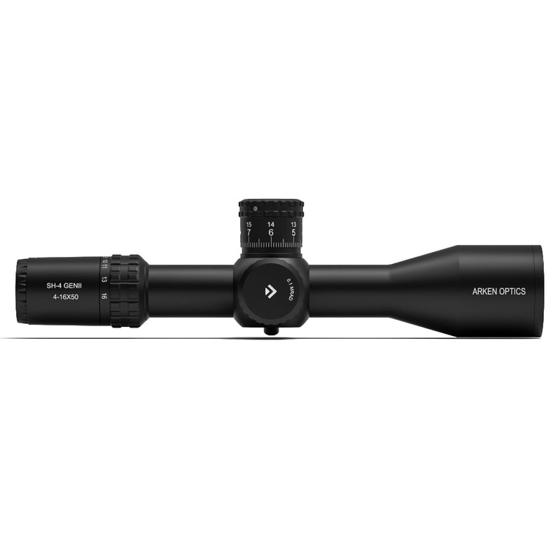 Load image into Gallery viewer, Arken SH4 4-16X50 GEN2 FFP MOA VPR Illuminated Reticle with Zero Stop - 34mm Tube
