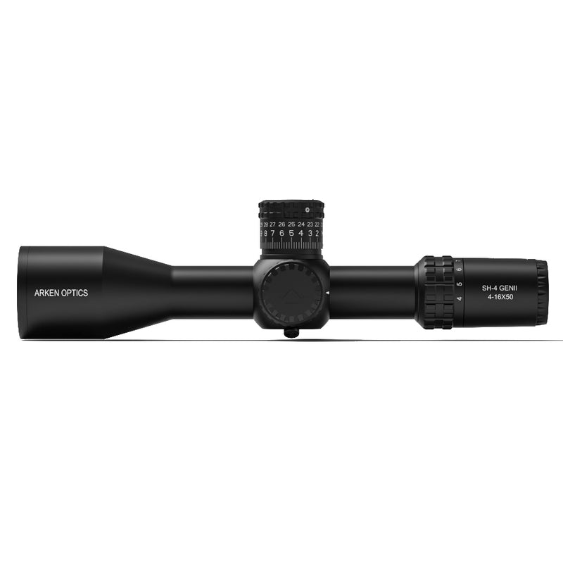 Load image into Gallery viewer, Arken SH4 4-16X50 GEN2 FFP MIL VPR Illuminated Reticle with Zero Stop - 34mm Tube
