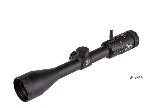 SIG SAUER BUCKMASTERS RIFLE SCOPE 3-12X44MM BDC (SFP)