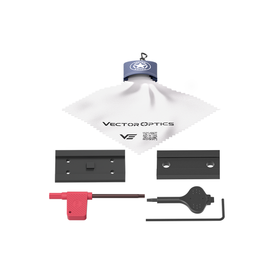 Vector Optics Scrapper 1x29 MRT Red Dot & Paragon 3x Magnifier Kit with Integrated One-Piece Picatinny Mount