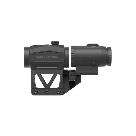 Vector Optics Scrapper 1x29 MRT Red Dot & Paragon 3x Magnifier Kit with Integrated One-Piece Picatinny Mount