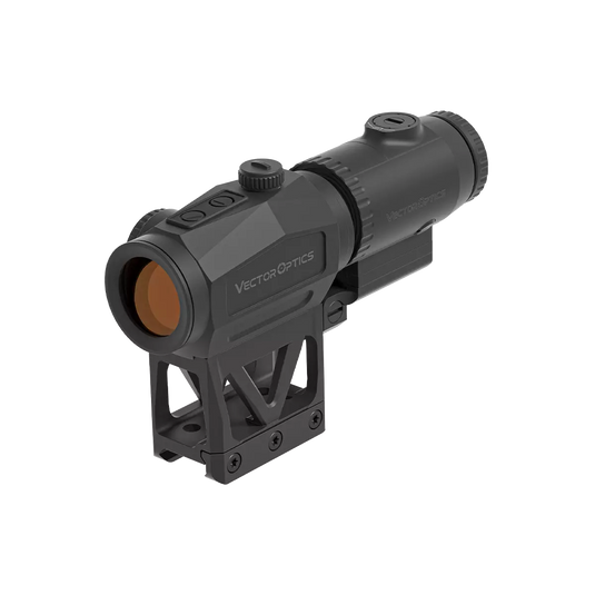 Vector Optics Scrapper 1x29 MRT Red Dot & Paragon 3x Magnifier Kit with Integrated One-Piece Picatinny Mount