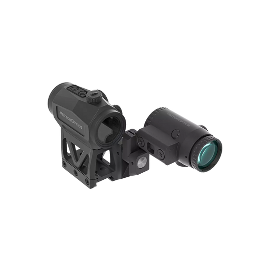 Vector Optics Scrapper 1x29 MRT Red Dot & Paragon 3x Magnifier Kit with Integrated One-Piece Picatinny Mount