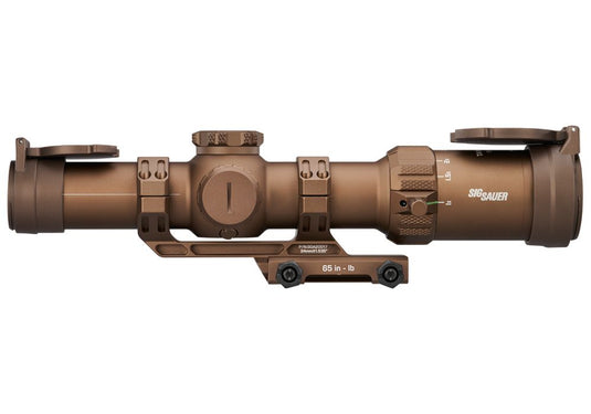 Sig Sauer Tango MSR Scope 1-6x24mm 30mm SFP BDC6 Coy Scope