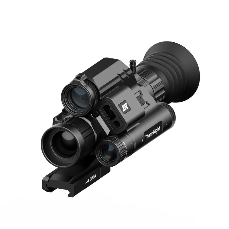 Load image into Gallery viewer, TNC335R - ThermNight Thermal &amp; Night Vision Multispectral Scope with Laser Rangefinder and Ballistic Calculator
